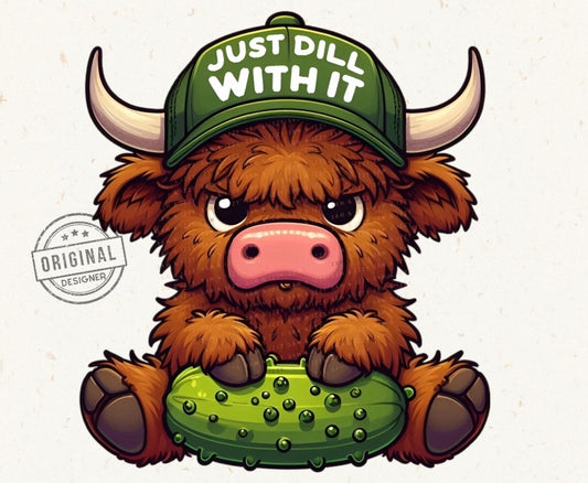 Just Dill with it highland cow