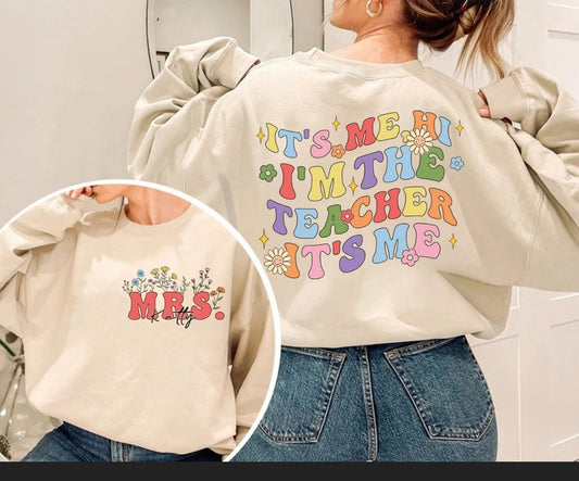 Personalized its me hi im the teacher its me