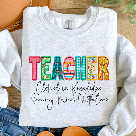 Teacher Clothed in Knowledge