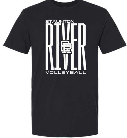 SR Eagles Volleyball (gildan softstyle black)