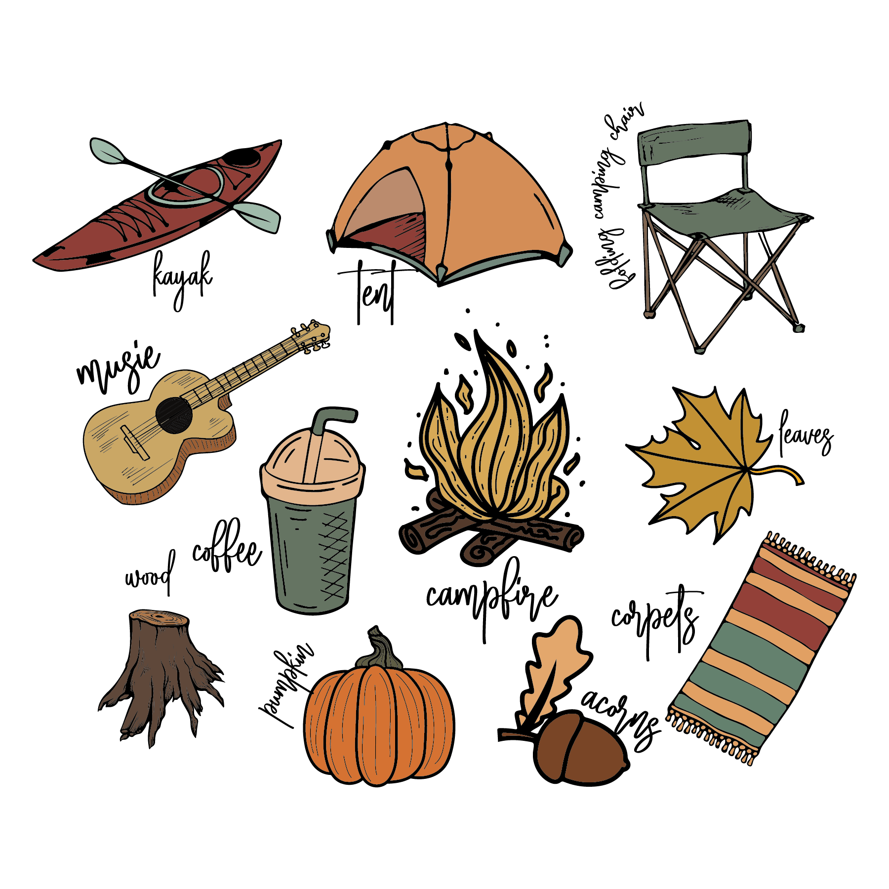 Fall outdoors print – Carlee's Customs