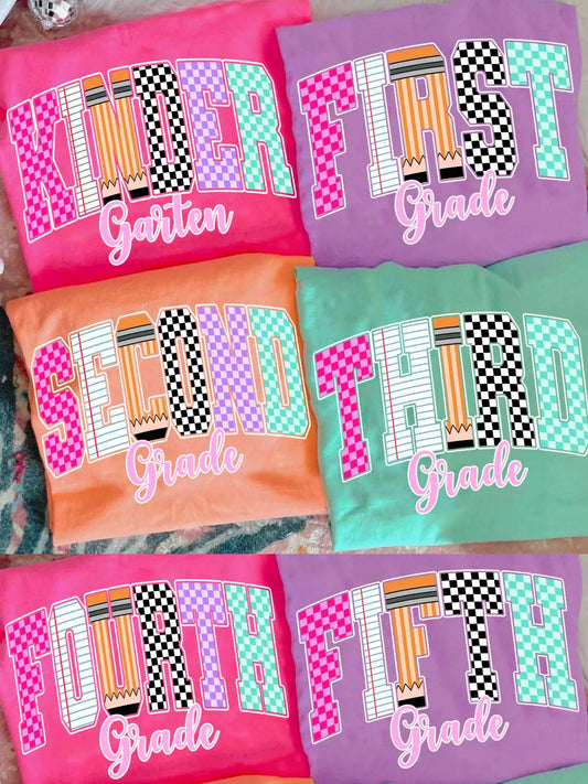 Retro Girls Back To School Youth