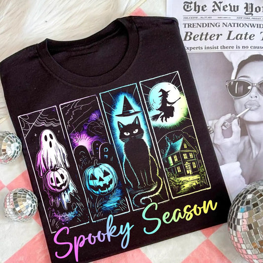 Spooky Season Vintage Halloween Night