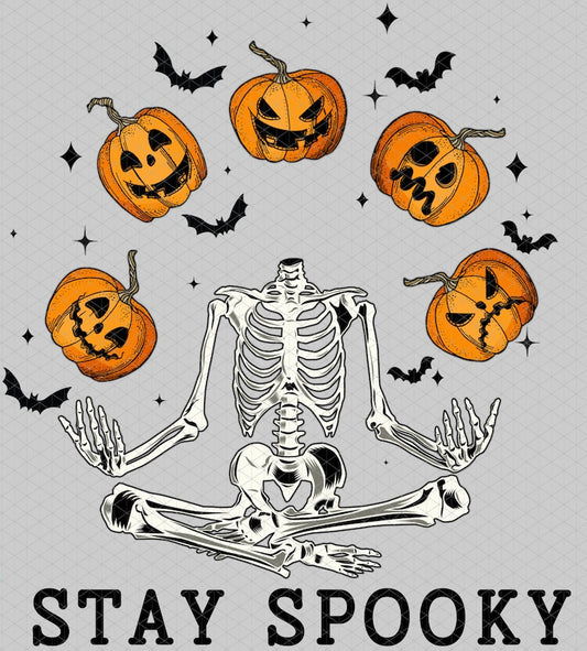Stay spooky jack o lantern