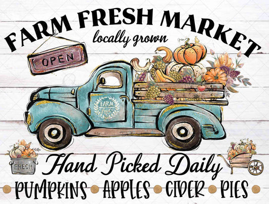 Farm fresh market truck