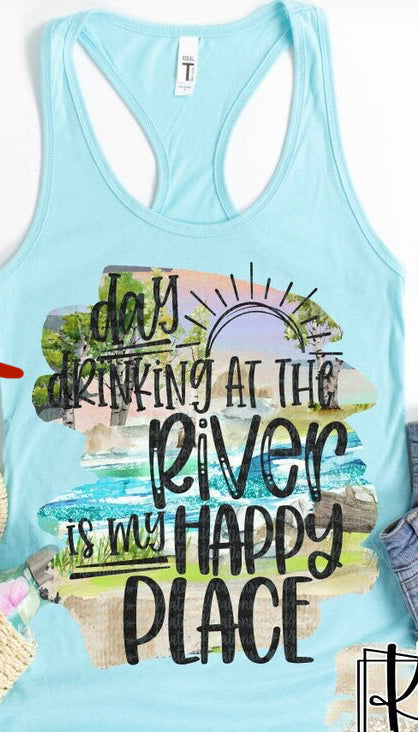 Day drinking at the river