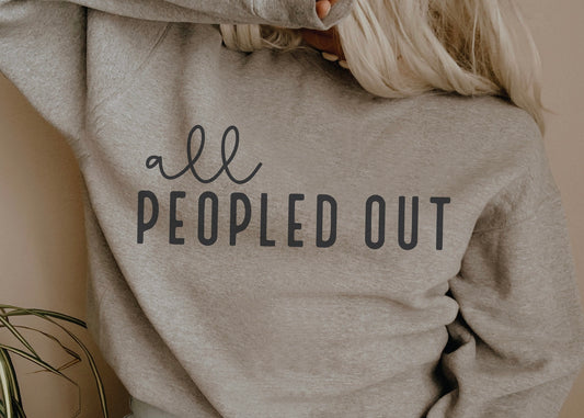 All peopled out
