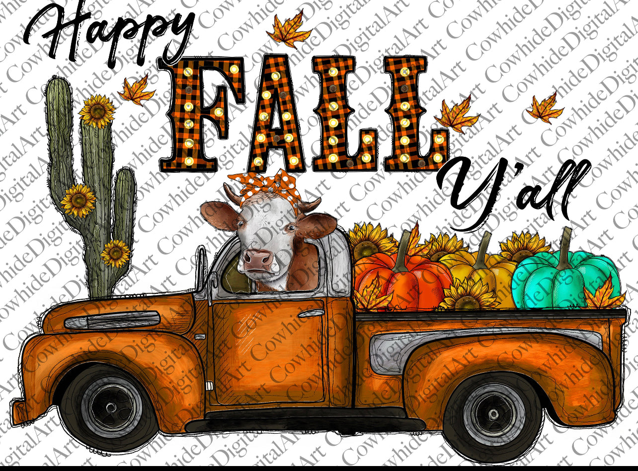 Happy fall y’all truck
