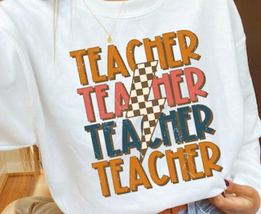 Retro teacher