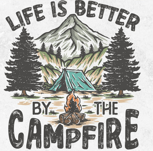 Life is better by the campfire