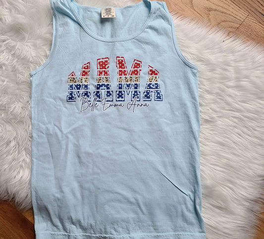 Personalized American Mama