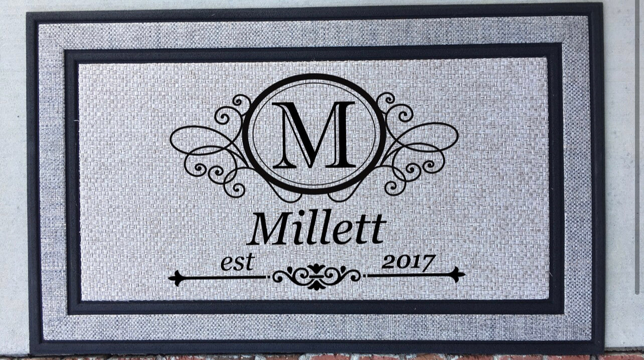 Personalized Door Mat