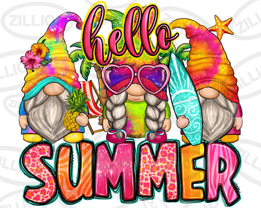 Hello Summer Gnome