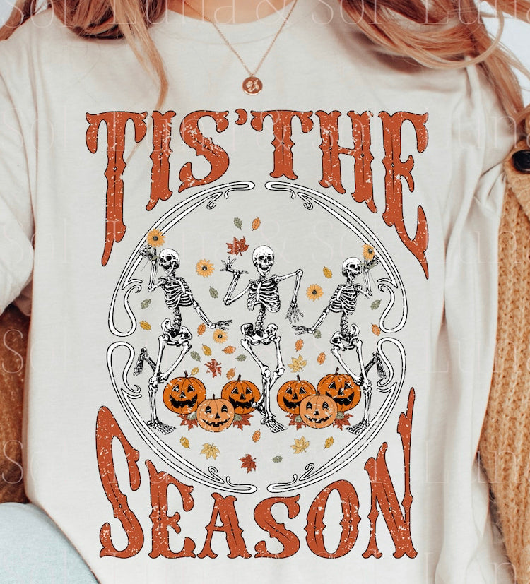 Fall Skeleton Tis The Season