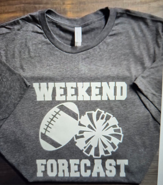Weekend forecast football/cheer