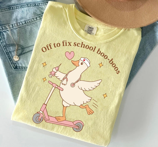 Off the fix school boo boos