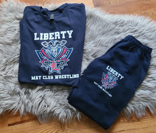 Liberty Matmen wrestling Joggers