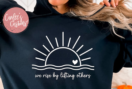 We may rise by lifting others