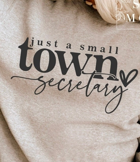 Small town secretary