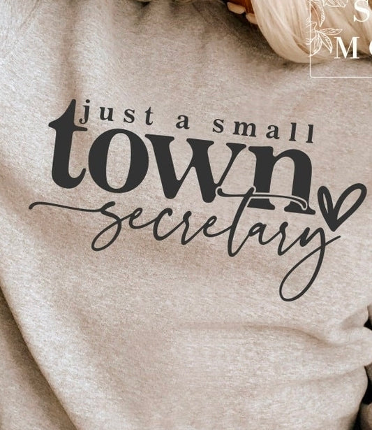 Small town secretary