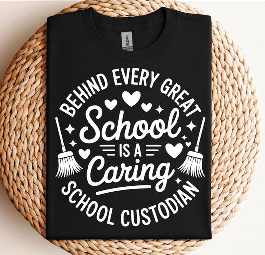 Behind every great School Custodian