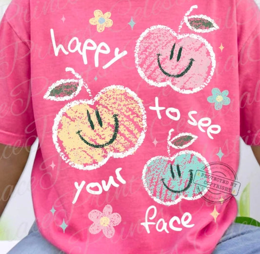Happy to see your face