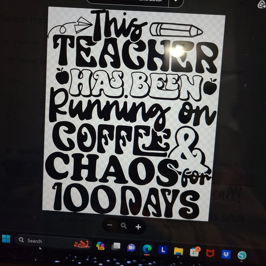 This teacher has been running on