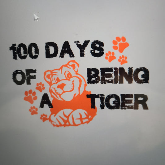 100 days of living that tiger life adult