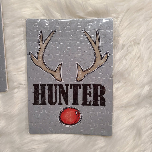 Personalized Boy Christmas Puzzle