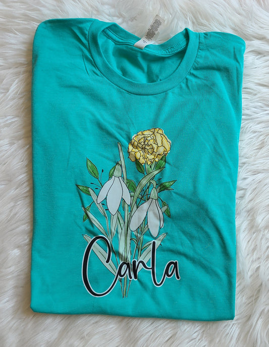 Personalized Single Flower