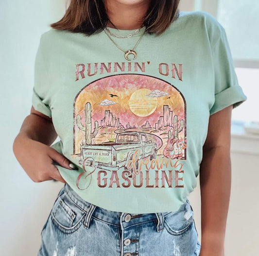 Running on dreams and gasoline