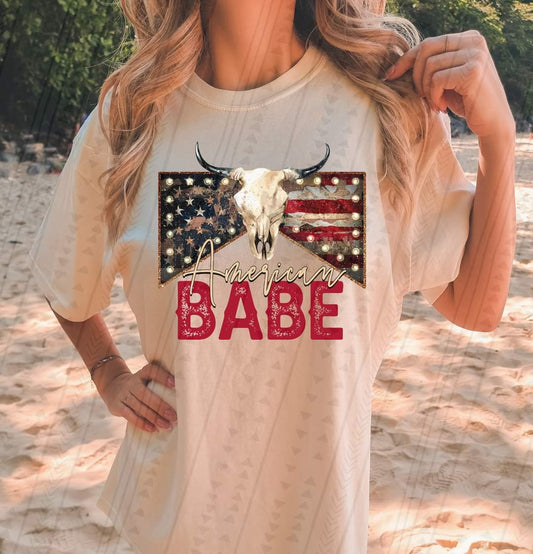 American babe