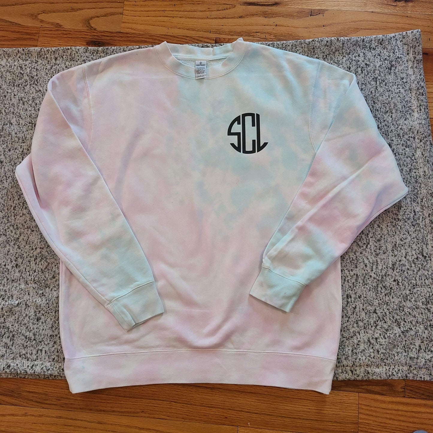 Tye-Die Crewneck Pocket Monogram