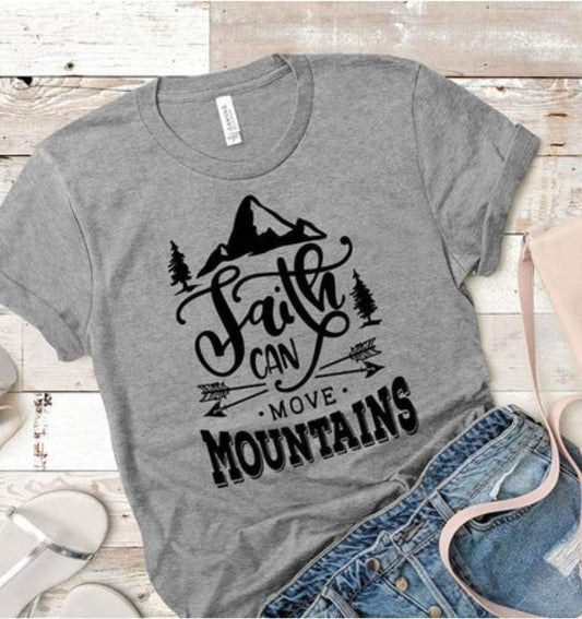 Faith can move mountains