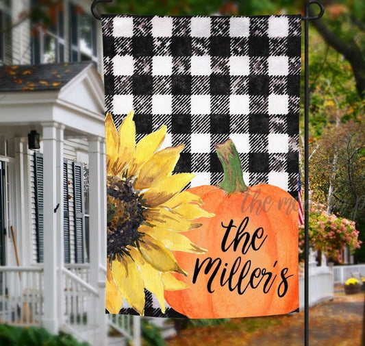 Personlized Fall Flag