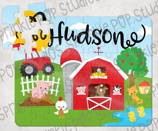 Farm Personalized Puzzle