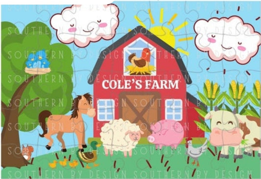 Personalized Farm Puzzle