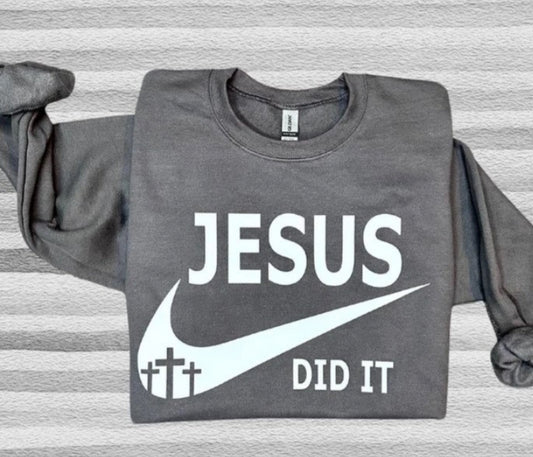 Jesus did it