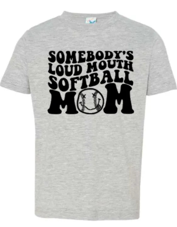 Someones loud mouth softball mom