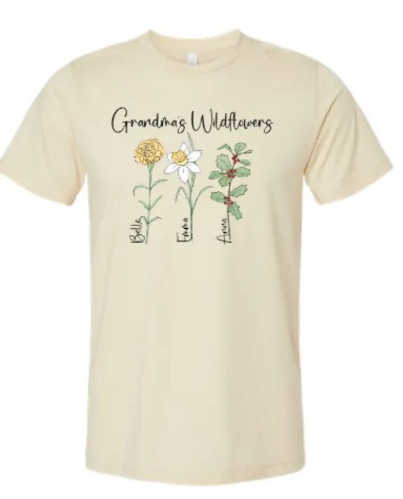 Personalized Wildflowers